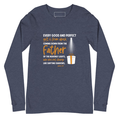 Blessed by His Bounty Unisex Long Sleeve Tee