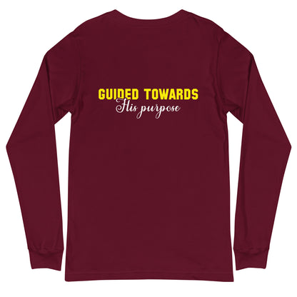 Guided Towards His Purpose Unisex Long Sleeve Tee