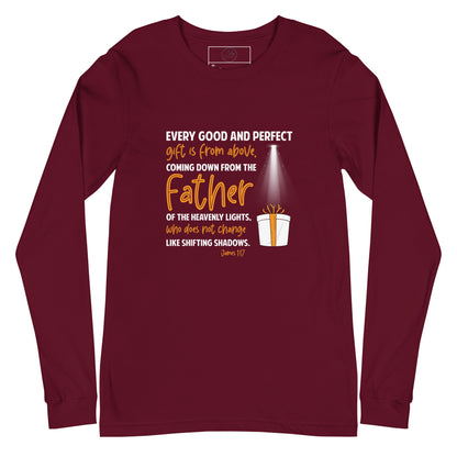 Blessed by His Bounty Unisex Long Sleeve Tee