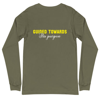 Guided Towards His Purpose Unisex Long Sleeve Tee