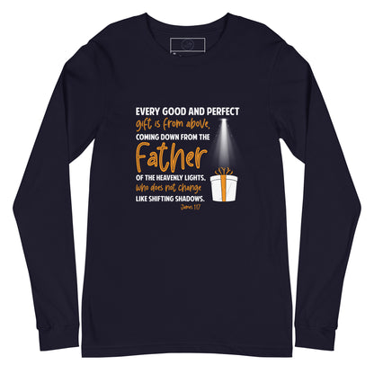 Blessed by His Bounty Unisex Long Sleeve Tee