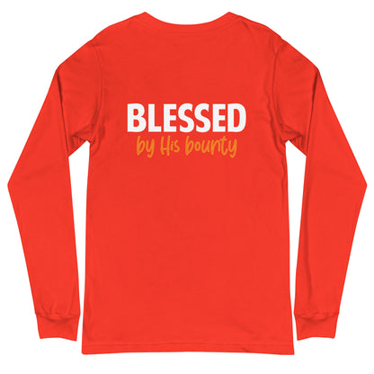 Blessed by His Bounty Unisex Long Sleeve Tee