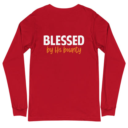 Blessed by His Bounty Unisex Long Sleeve Tee