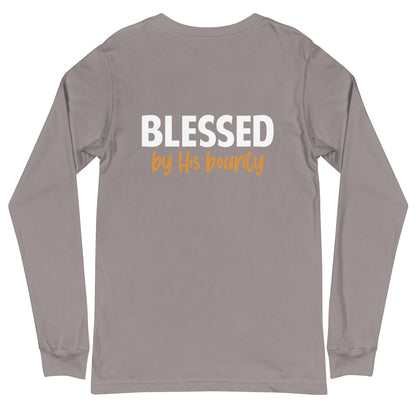 Blessed by His Bounty Unisex Long Sleeve Tee