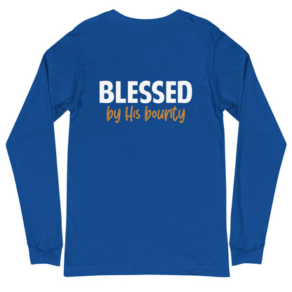 Blessed by His Bounty Unisex Long Sleeve Tee