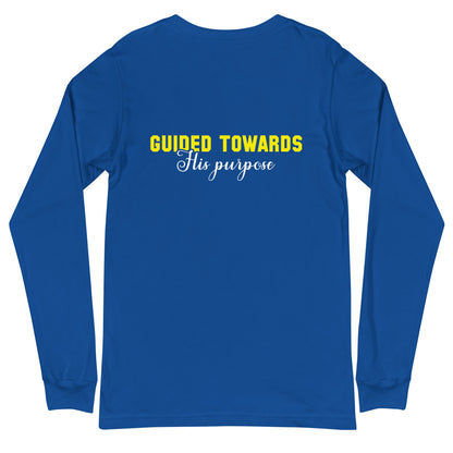 Guided Towards His Purpose Unisex Long Sleeve Tee