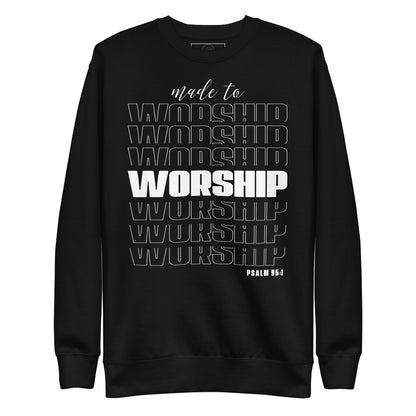 Made to worship Unisex Premium Sweatshirt
