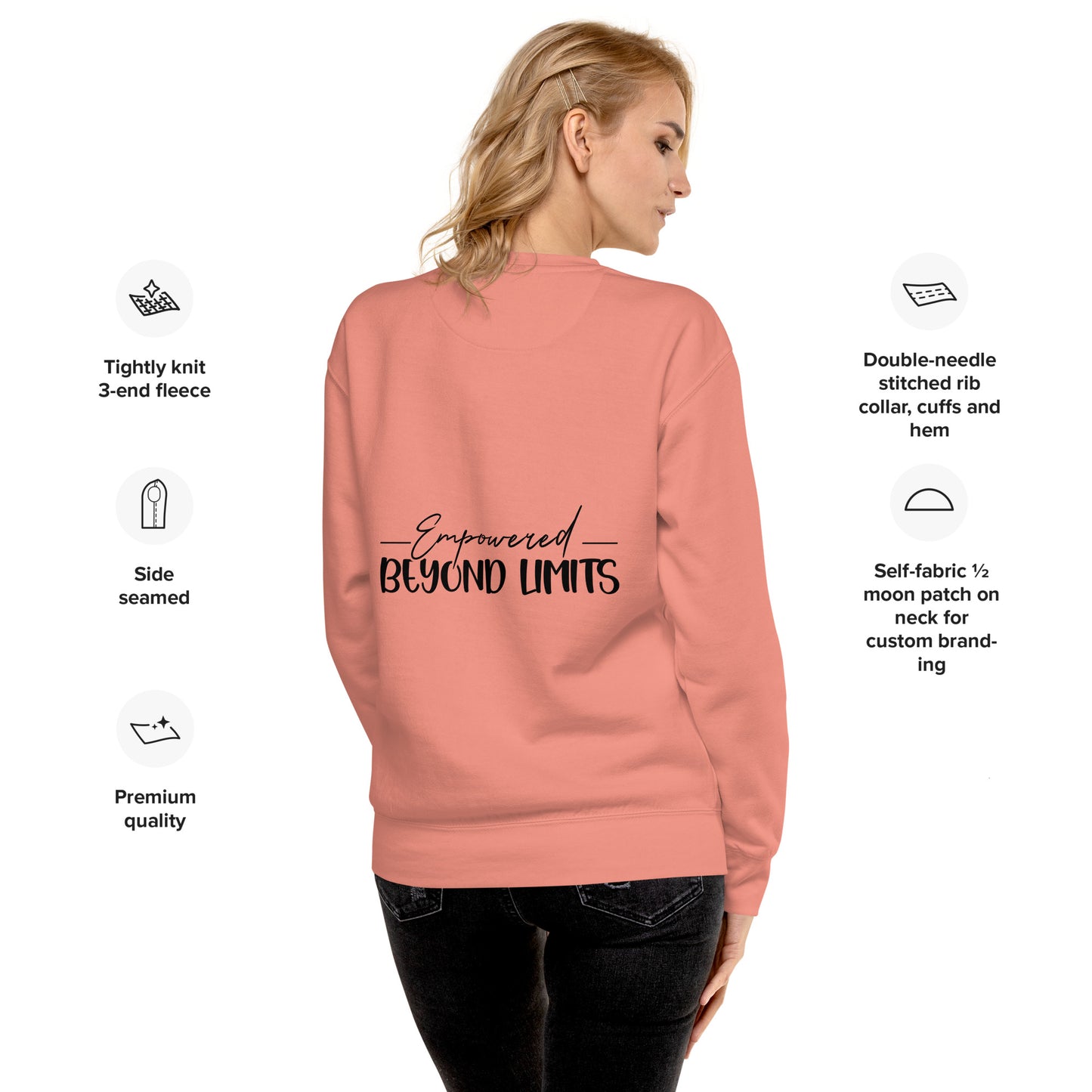 Empowered Beyond Limit Unisex Premium Sweatshirt
