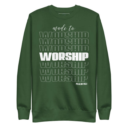 Made to worship Unisex Premium Sweatshirt