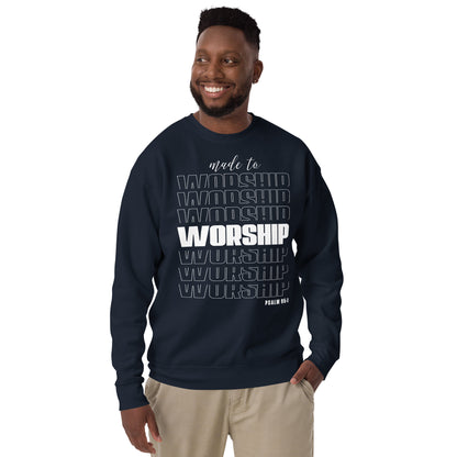 Made to worship Unisex Premium Sweatshirt