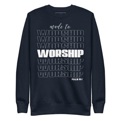 Made to worship Unisex Premium Sweatshirt