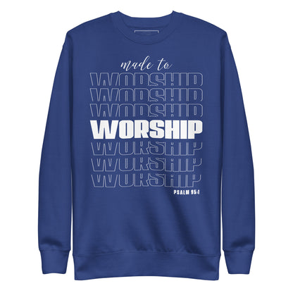 Made to worship Unisex Premium Sweatshirt