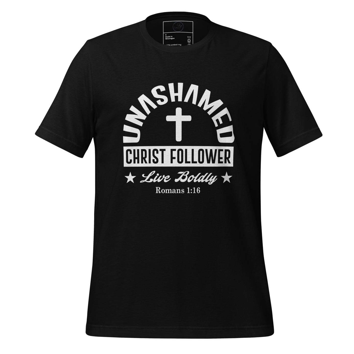 Unashamed Christ follower Unisex t-shirt