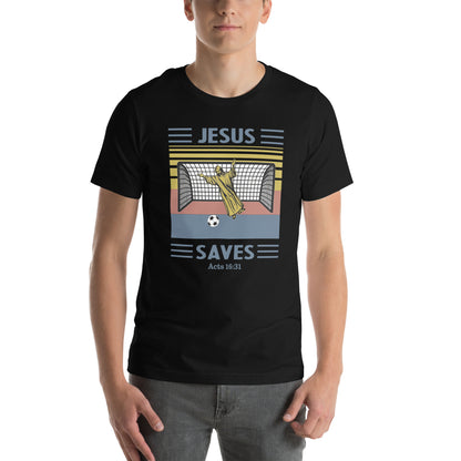 Jesus saves Unisex T-shirt