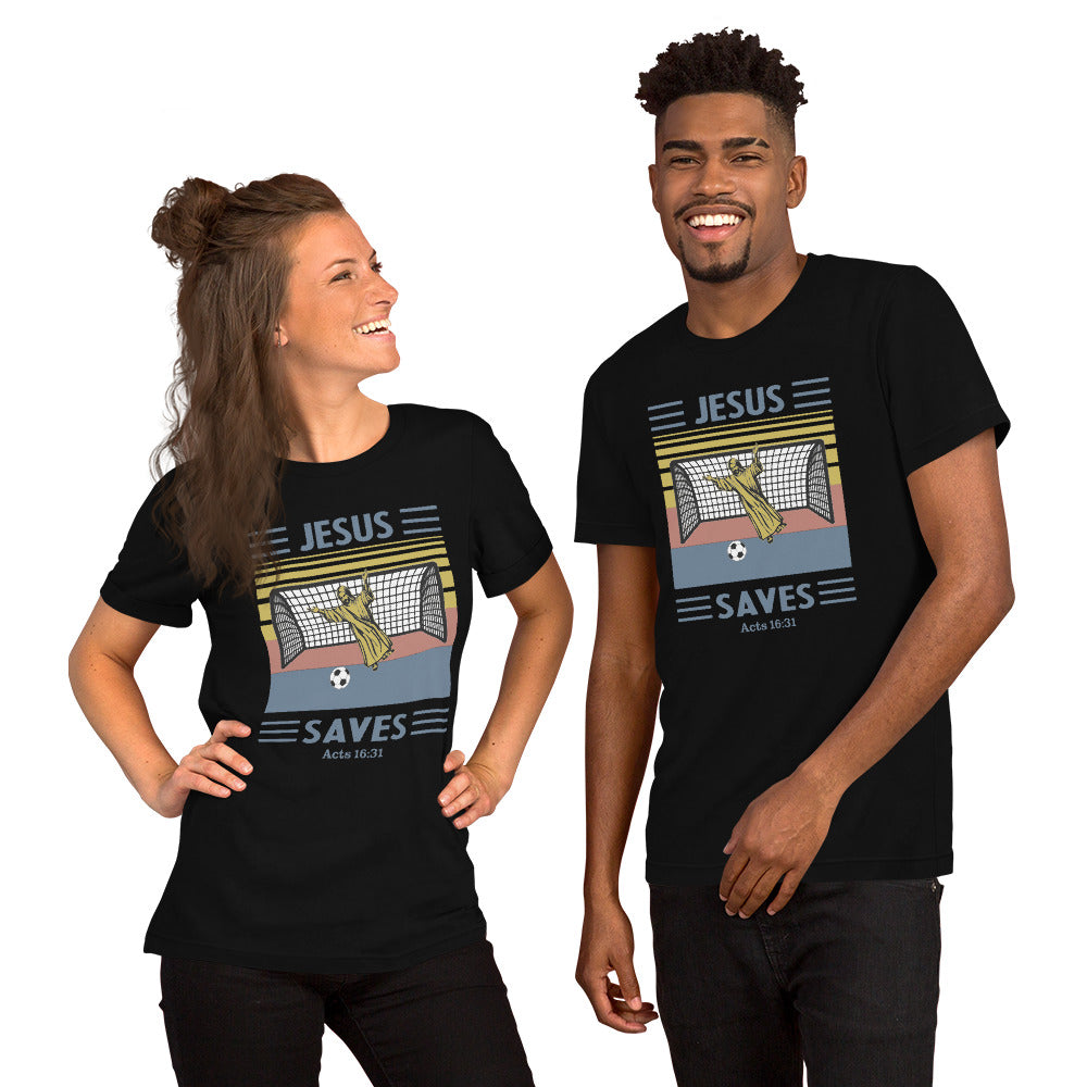 Jesus saves Unisex T-shirt