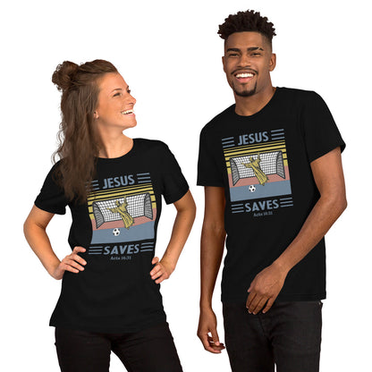 Jesus saves Unisex T-shirt