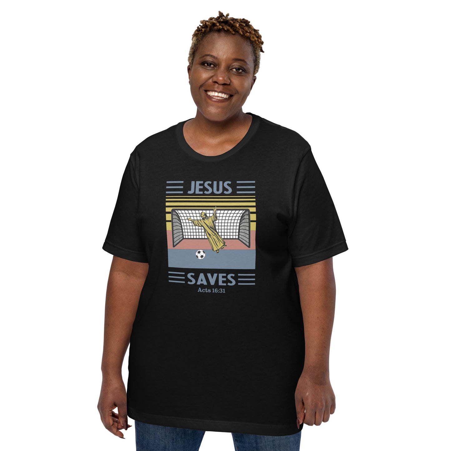 Jesus saves Unisex T-shirt