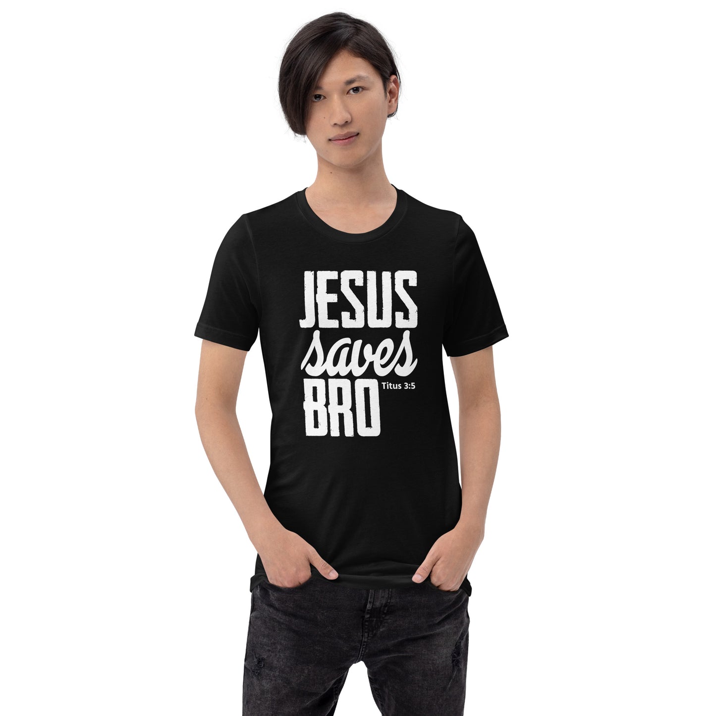 Jesus saves Bro Unisex T-shirt