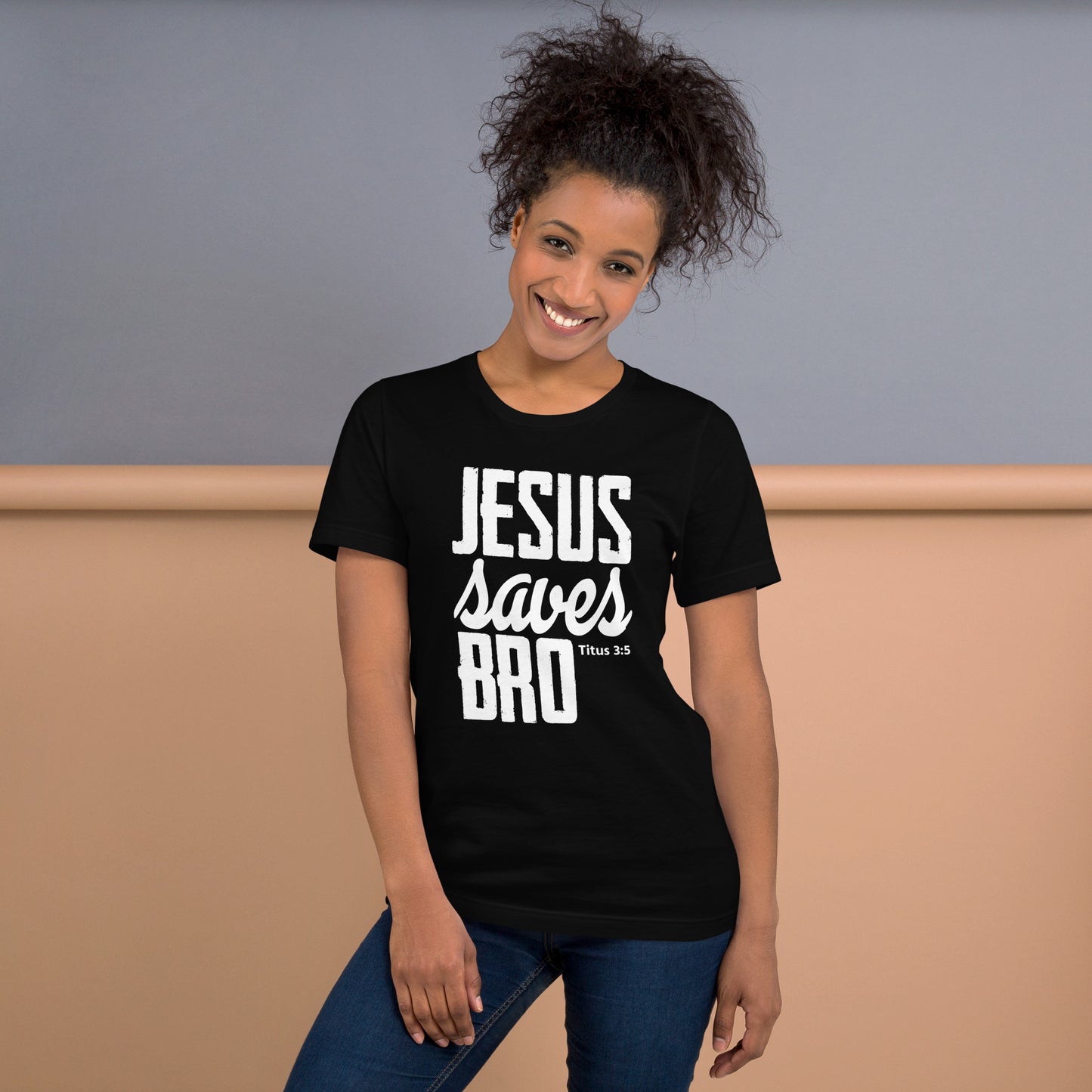 Jesus saves Bro Unisex T-shirt
