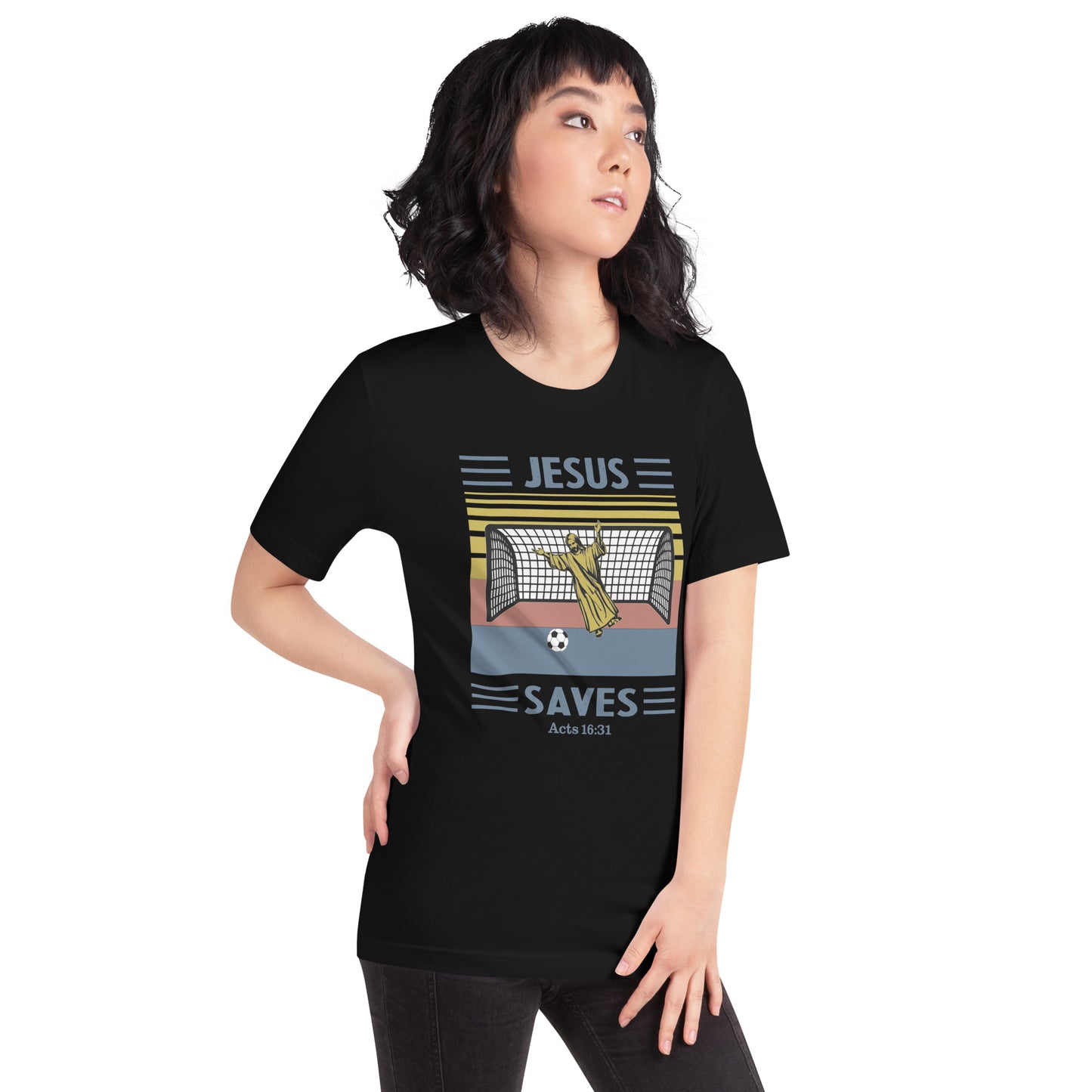 Jesus saves Unisex T-shirt