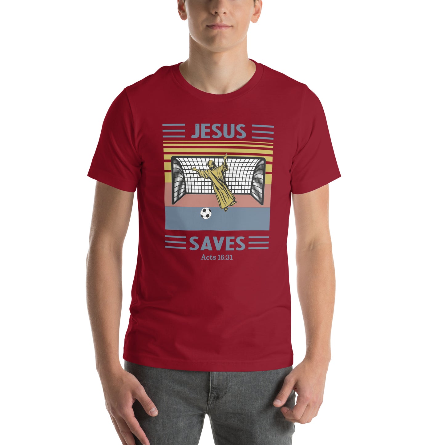 Jesus saves Unisex T-shirt