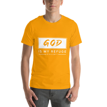 God is my refuge Unisex T-shirt