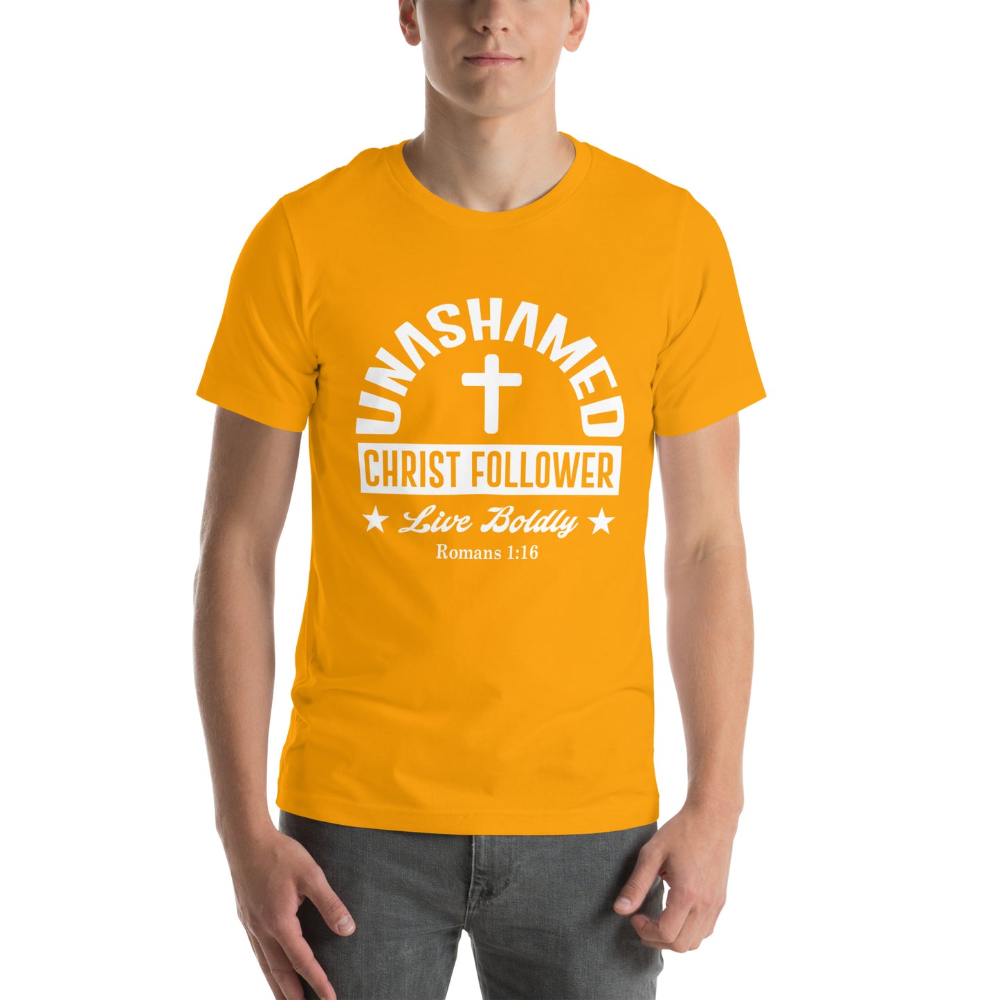 Unashamed Christ follower Unisex t-shirt