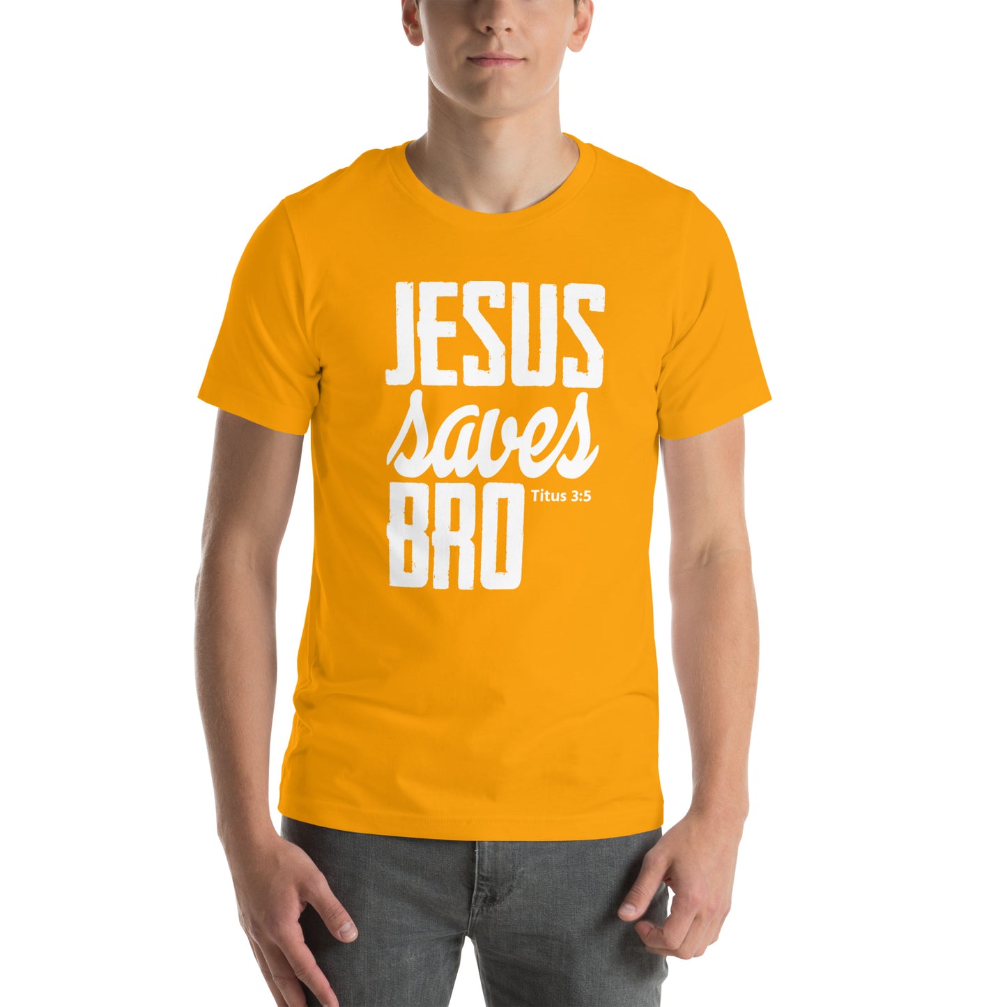 Jesus saves Bro Unisex T-shirt