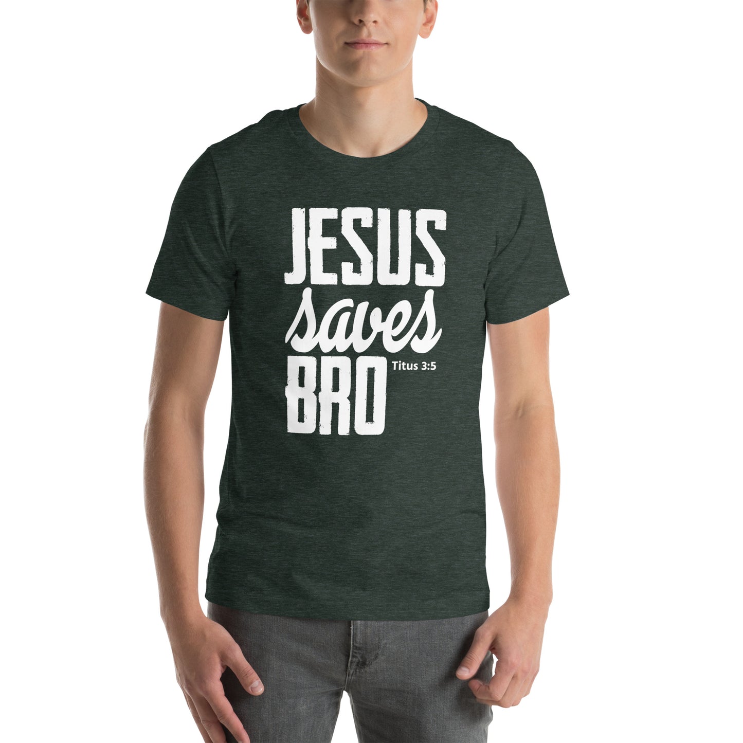 Jesus saves Bro Unisex T-shirt