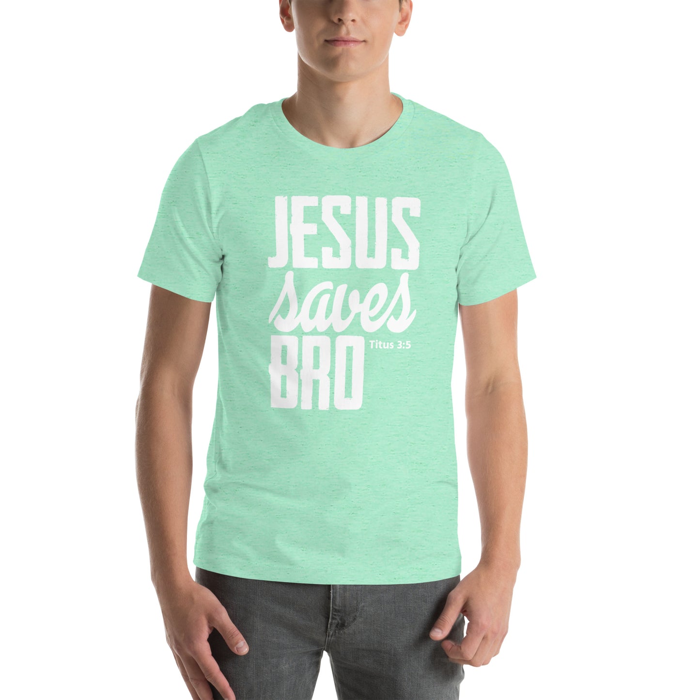 Jesus saves Bro Unisex T-shirt