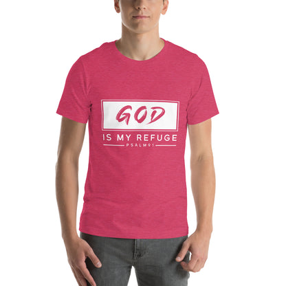 God is my refuge Unisex T-shirt
