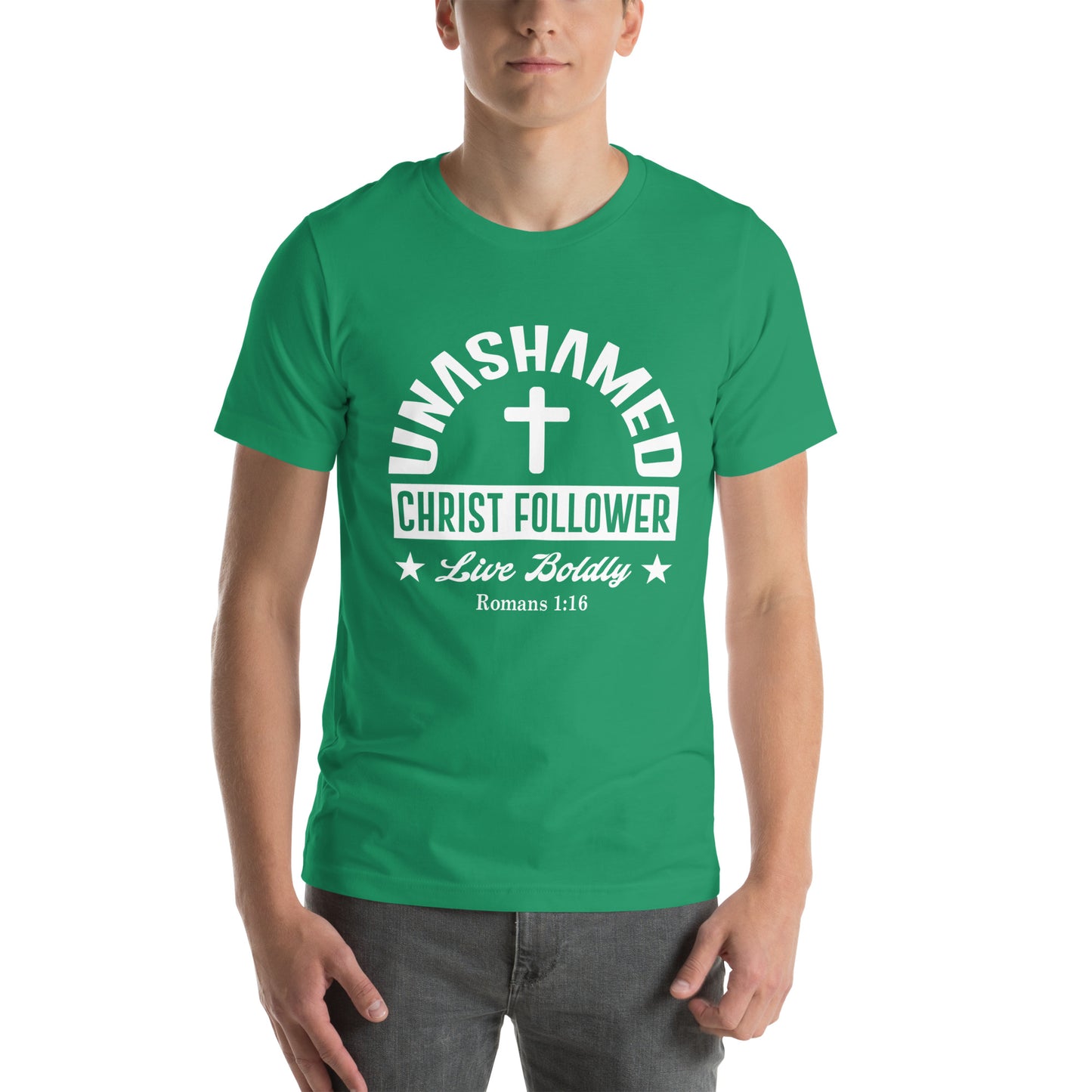 Unashamed Christ follower Unisex t-shirt