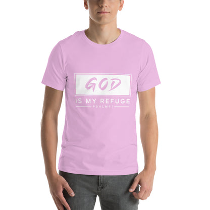 God is my refuge Unisex T-shirt