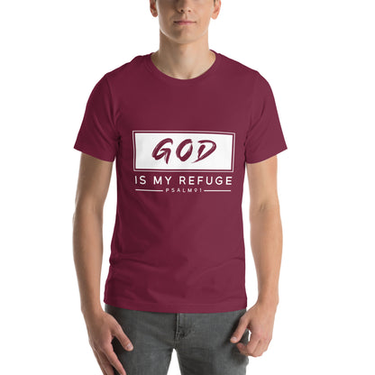 God is my refuge Unisex T-shirt