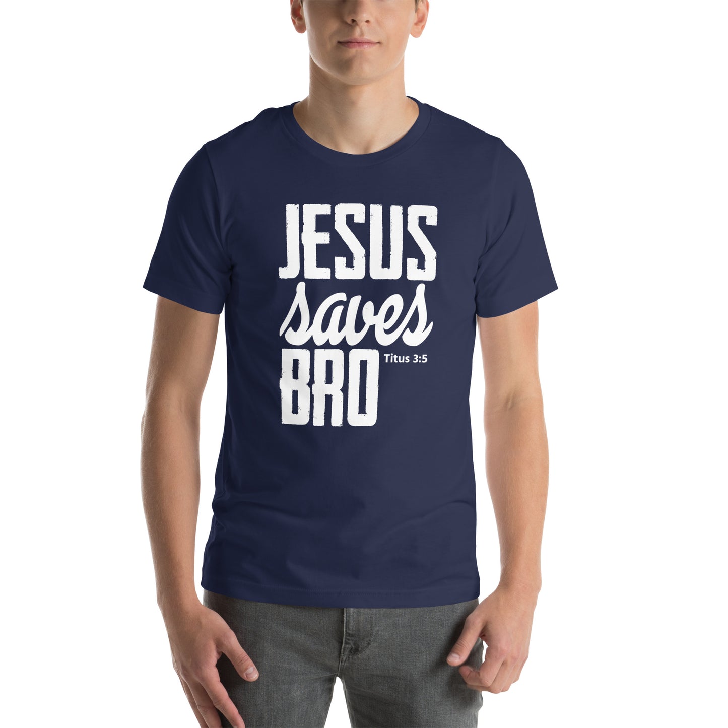 Jesus saves Bro Unisex T-shirt