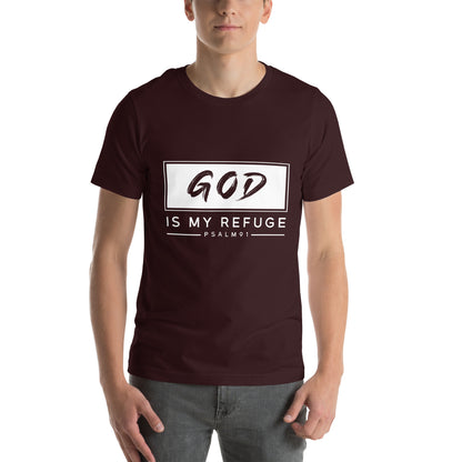 God is my refuge Unisex T-shirt