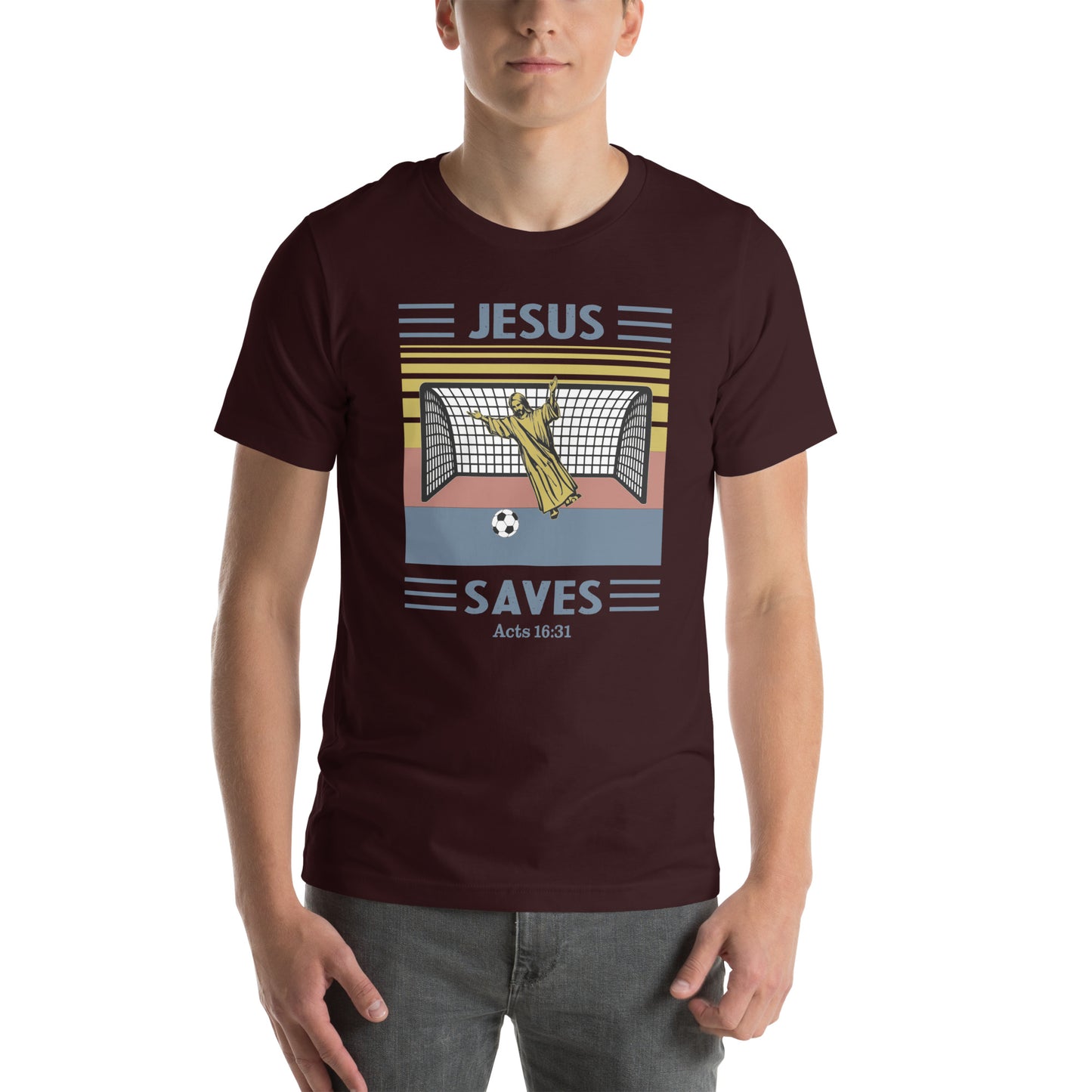Jesus saves Unisex T-shirt
