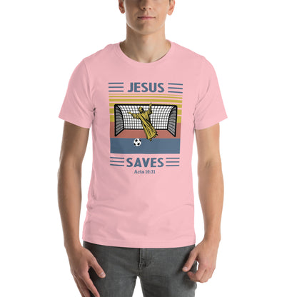 Jesus saves Unisex T-shirt