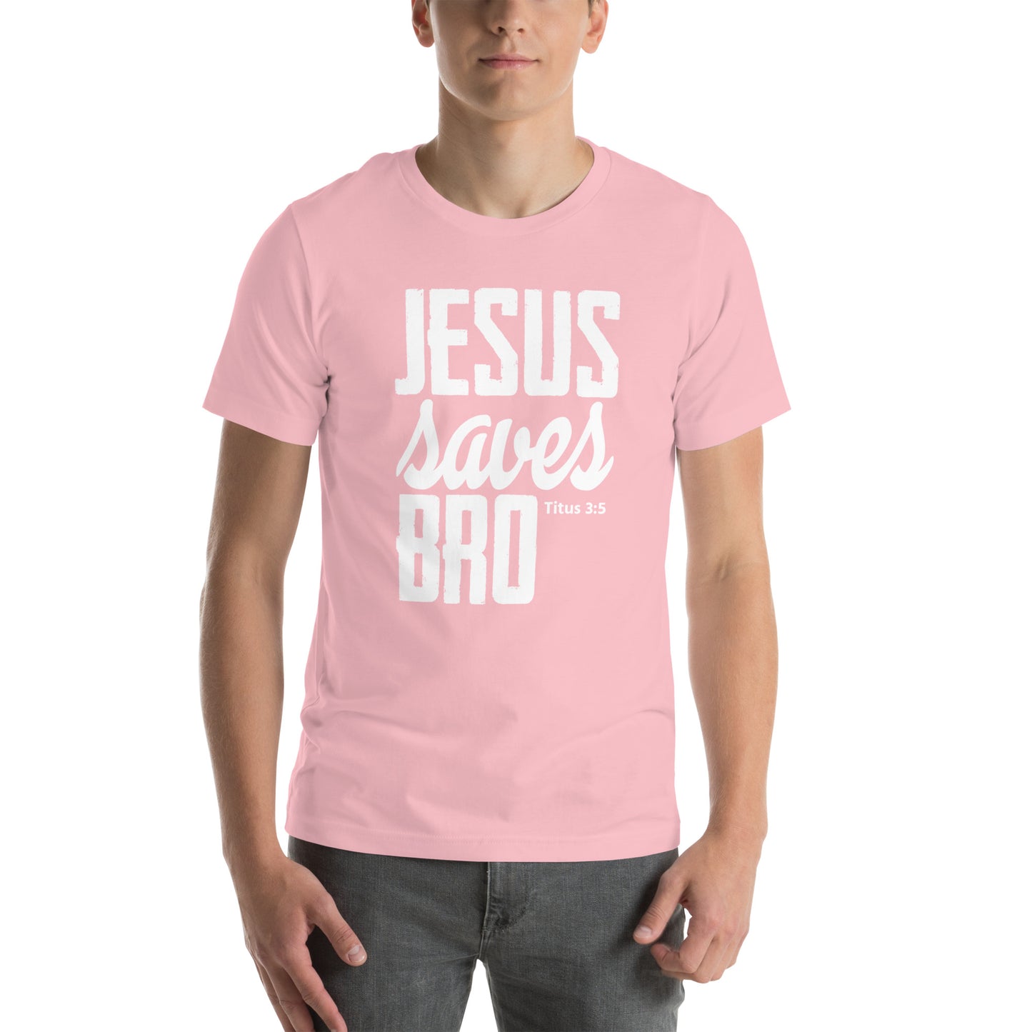 Jesus saves Bro Unisex T-shirt