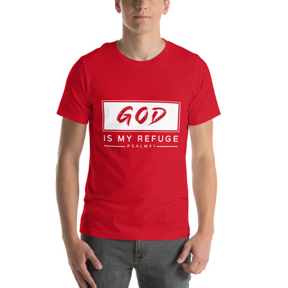 God is my refuge Unisex T-shirt