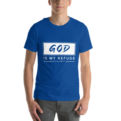 God is my refuge Unisex T-shirt