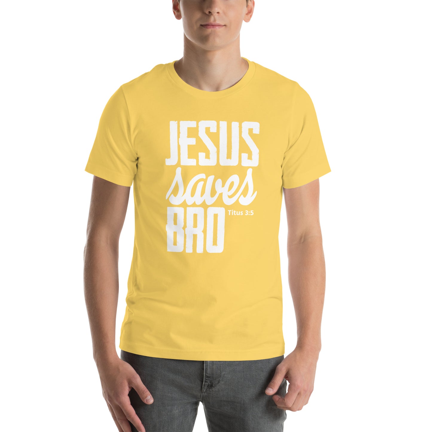 Jesus saves Bro Unisex T-shirt