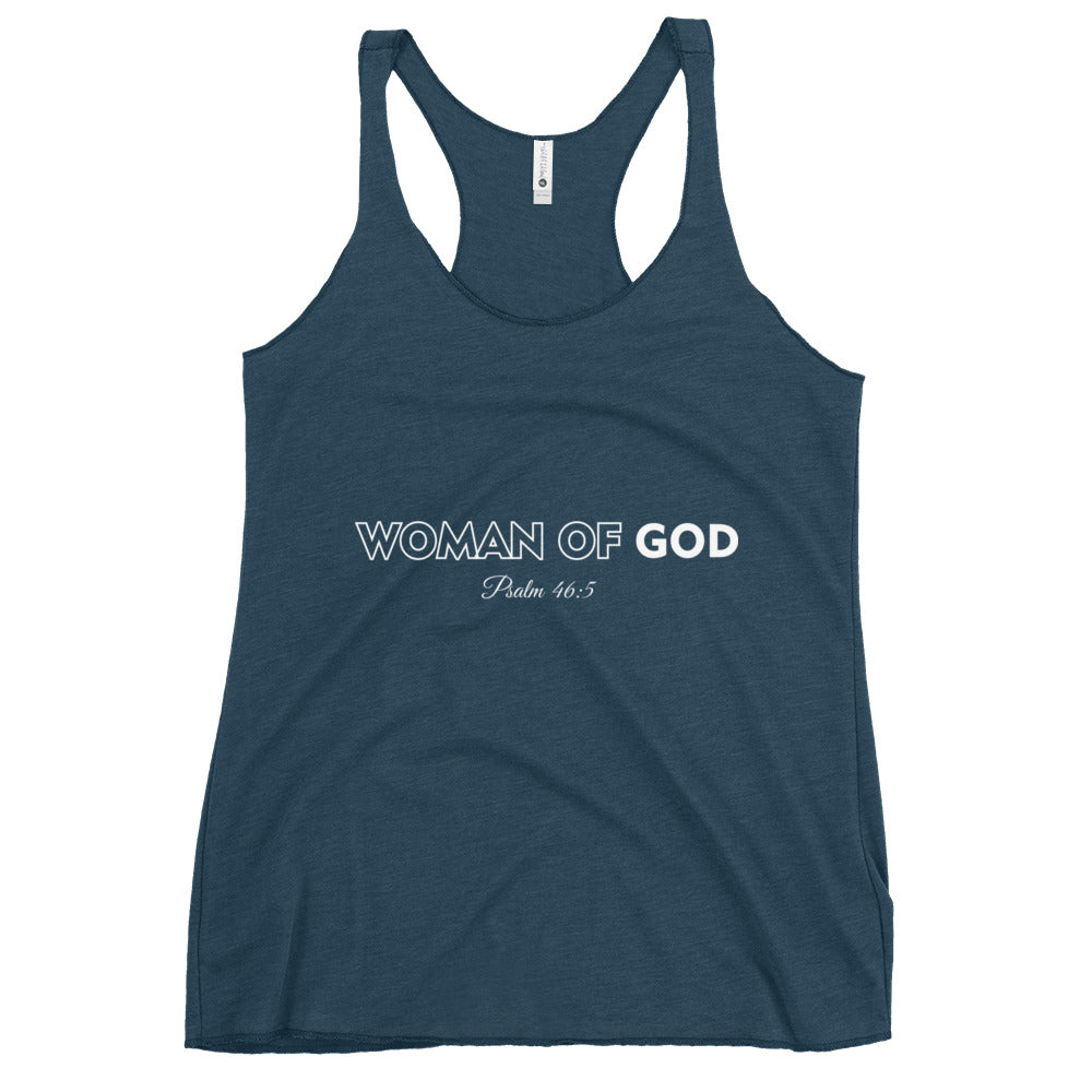 Woman of God Racerback Tank