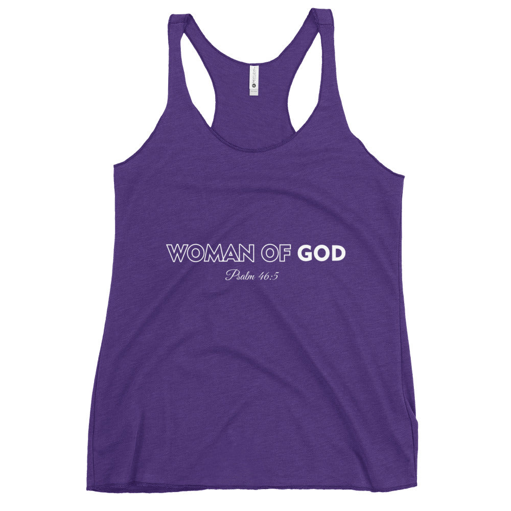 Woman of God Racerback Tank