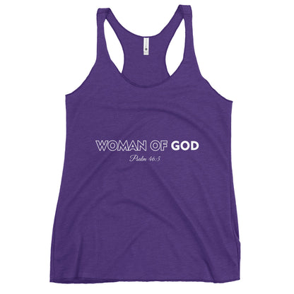 Woman of God Racerback Tank