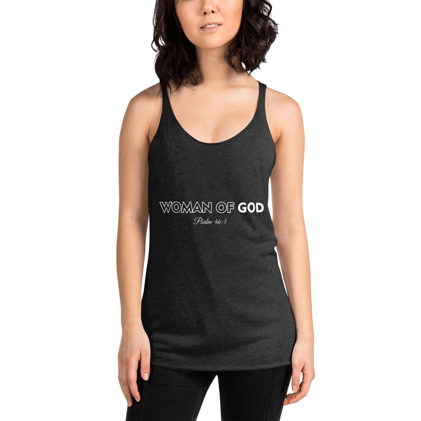 Woman of God Racerback Tank
