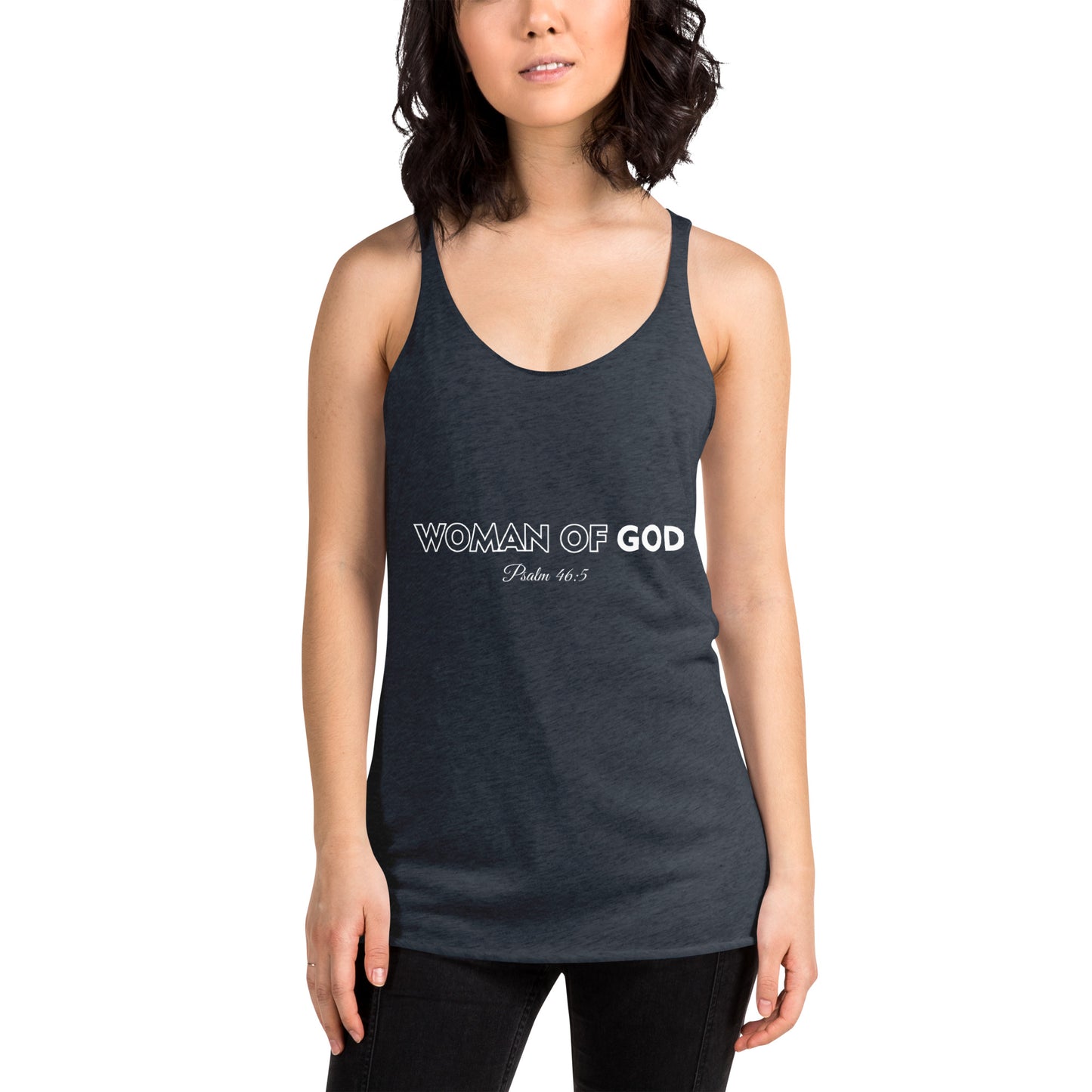 Woman of God Racerback Tank