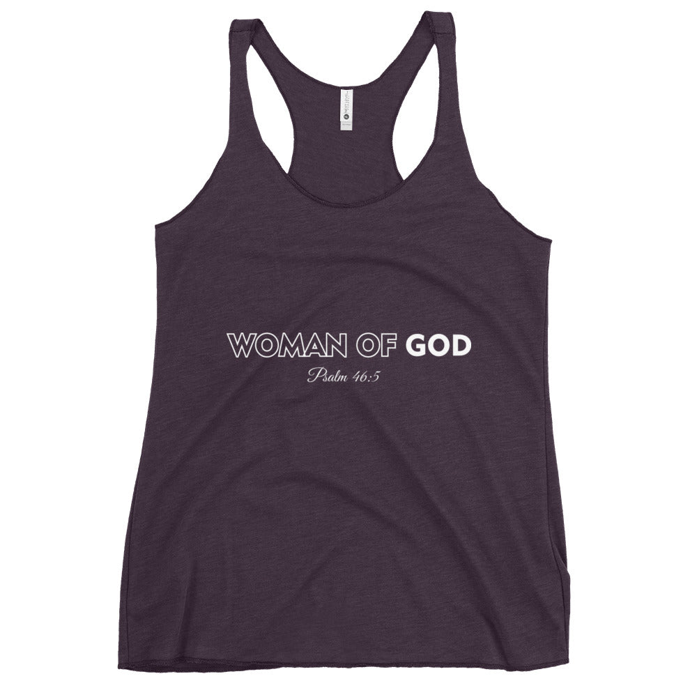 Woman of God Racerback Tank