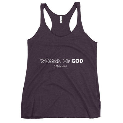 Woman of God Racerback Tank