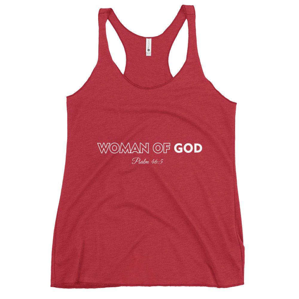 Woman of God Racerback Tank